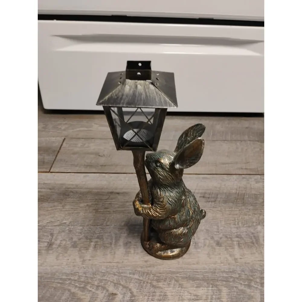 Garden Statues Outdoor – Rabbit Yard Decor, Bunny